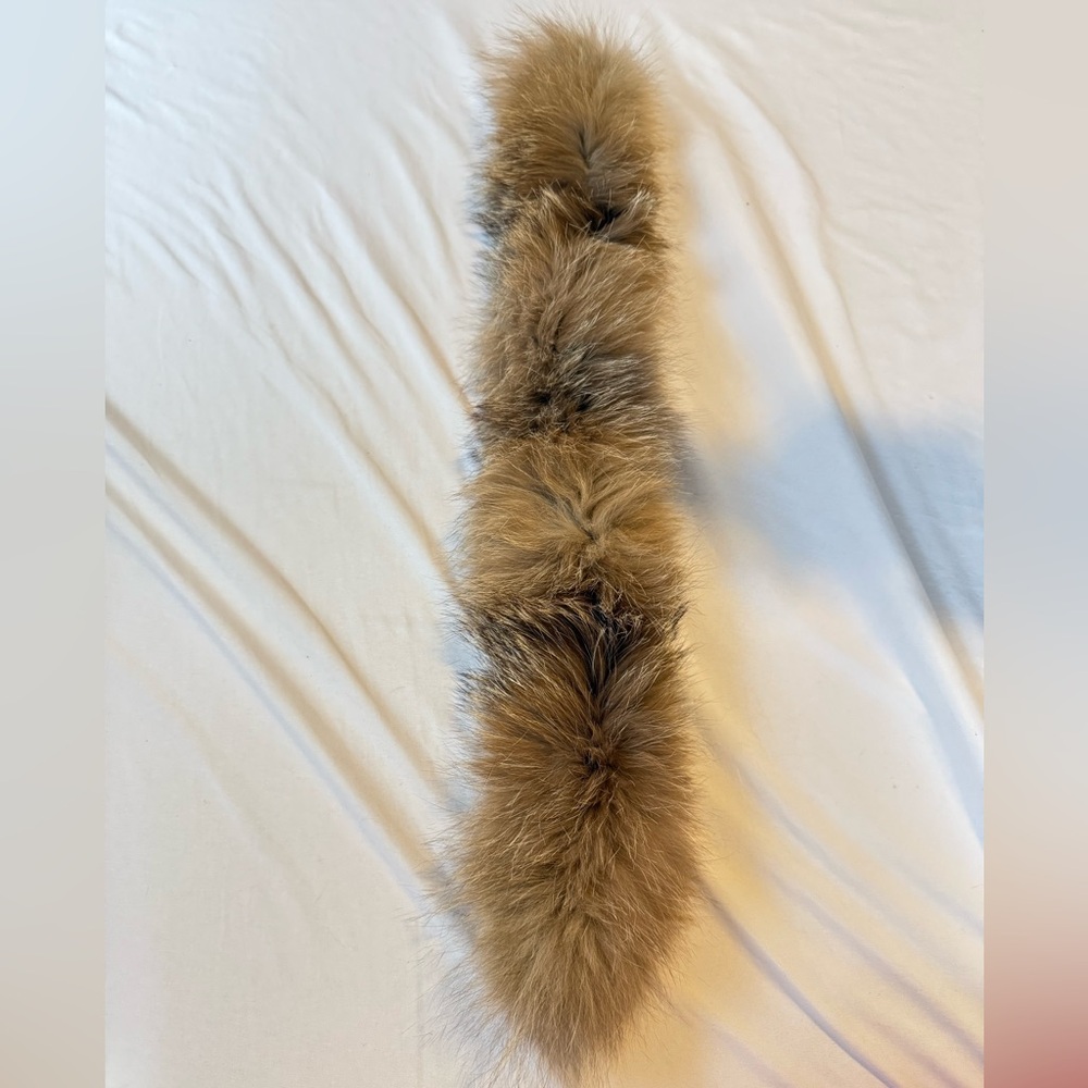 Moncler fur attachment for coat